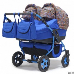 Детская коляска для двойни 2 в 1 Viva Polmobil
