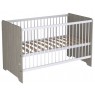 Комната для новорожденного Polini Simple Nordic (вяз), 4 предмета: кроватка трансформер+комод+рамка+полка к комоду