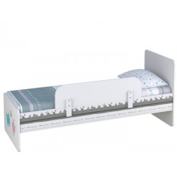 Комната для новорожденного Polini Basic Монстрики, 3 предмета: кроватка-трансформер+комод+рамка