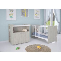 Детская кроватка для новорожденного Polini Simple Nordic