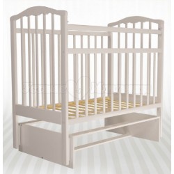 Детская кроватка для новорожденного Агат Золушка-3 - поперечный маятник без ящика