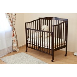 Детская кроватка для новорожденного Можга (Красная звезда)  на колесах Фантазия С 511