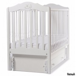 Кроватка для новорожденного Angela Bella Сюзанна (универсальный маятник+ящик)