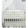 Детская кроватка для новорожденного ByTwinz Версаль поперечный маятник + ящик