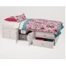 Подростковая кроватка-трансформер Polini Simple 3100 с 4 ящиками