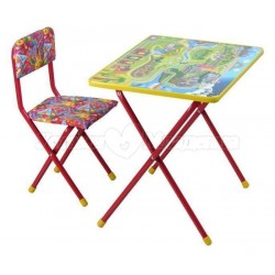 Комплект детской мебели Фея Досуг №1 (стол + стул)