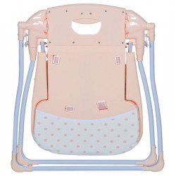 Детский стульчик для кормления Beibeile Baby Горошек