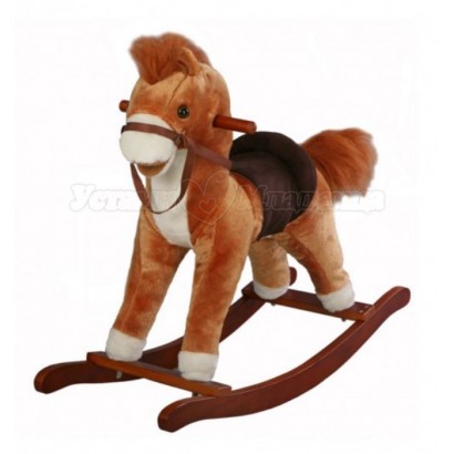 Музыкальная игрушка-качалка Лошадь Jolly Ride 400
