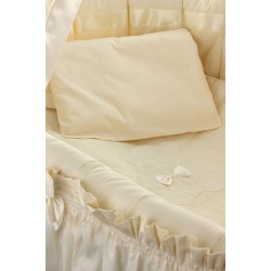 Комплект для круглой кроватки Nuovita Orsetti (9 предметов) бязь, сатин, фатин