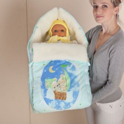 Отзывы о Mammie Конверт для новорожденного с рукавами