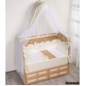 Комплект в кроватку для новорожденного 6 предметов Селена "Ночка" - АРТ. - 63 