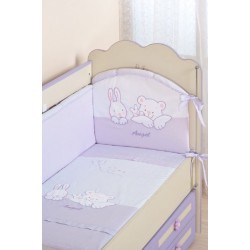 Комплект в детскую кроватку 7 предметов Селена  АРТ. - 50