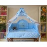 Комплект для детской кроватки 7 предметов Монис стиль Панно