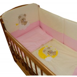 Комплект для детской кроватки Монис стиль Мишутка 6 предметов