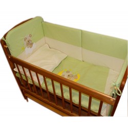 Комплект для детской кроватки Монис стиль Мишутка 6 предметов