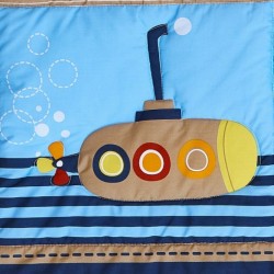 Комплект для детской кроватки из семи предметов Giovanni Transportation (серия Shapito)