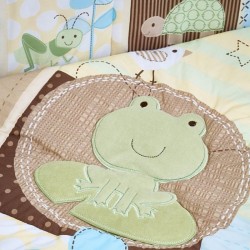 Набор для детской кроватки 7 предметов Giovanni Froggy Friends (серия Shapito)
