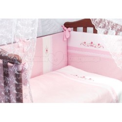 Комплект в кроватку Сонный гномик Прованс 6 предметов сатин