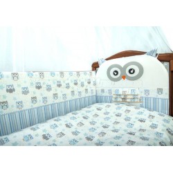 Бампер в детскую кроватку Сонный гномик Софушки