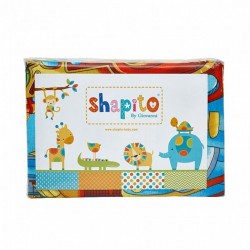 Комплект постельного белья для дошкольника из двух предметов Giovanni Train (серия Shapito)
