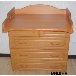 Пеленальный комод Алмаз мебель КП-2 5 ящиков