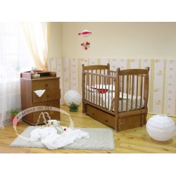 Детская комната для малыша Резная коллекция Красная звезда Можга С-717, С-241