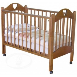 Кроватка для новорожденного Можга Красная звезда Любаша С635 качалка + колёсики