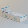 Детская кроватка-трансформер с комодом Атон "Виктория"