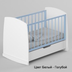 Детская кроватка для новорожденного Атон Сашенька