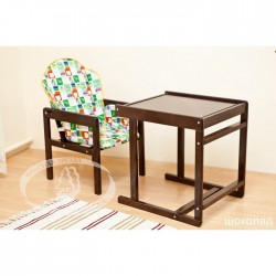Гарнитур детской мебели Можга С368 Красная звезда стул-кресло + стол-мольберт