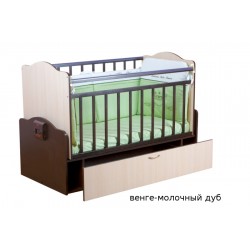 Детская автоматическая кроватка Укачай-ка 02