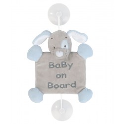 Знак автомобильный Nattou Baby on board Sam&Toby Собачка 604352