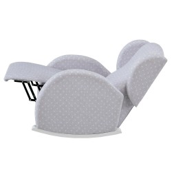 Кресло-качалка с Relax-системой Micuna Wing/Flor White