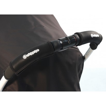 Чехлы Choopie CityGrips на ручки для универсальной коляски 507 Black Leather/черная кожа