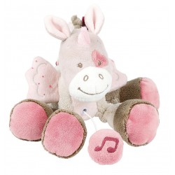 Мягкая музыкальная игрушка Nattou Soft Toy Mini Nina, Jade & Lili Единорог 987097