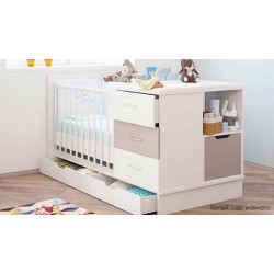 Комната для младенца Polini (Полини) кроватка-трансформер + шкаф 3-х секционный