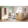 Детская комната для новорожденного Polini (Полини) кроватка-трансформер+комод+шкаф трёхсекционный