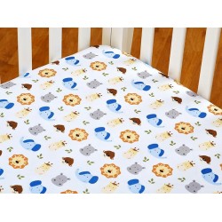 Комплект для детской кроватки новорождённого Giovanni Leo Jungle (серия Shapito) 7 предметов