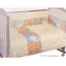 Комплект в кроватку для новорождённого Сонный гномик Лежебоки 7 предметов