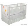 Детская кроватка для новорожденного-маятник Papaloni Aura 125x65 (Папалони)