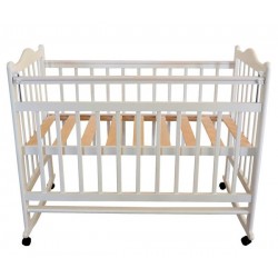 Детская кроватка для новорожденного Briciola-1 качалка+колёсики