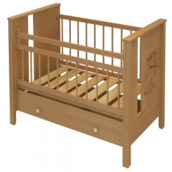 Детская кроватка для новорожденного Алмаз мебель Клео
