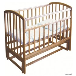 Детская кроватка для новорожденного продольный маятник Фея 312
