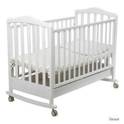 Детская кроватка для новорожденного-качалка Papaloni Винни 120x60см (Папалони)