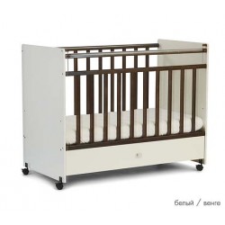 Детская кроватка для новорожденного СКВ-4 колесо+ящик